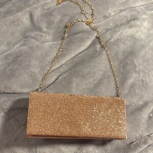 Elegant Gold Evening Clutch
